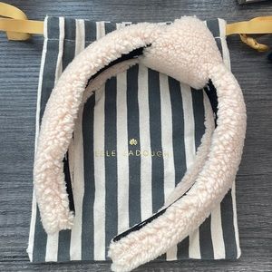 Lele Sadoughi Tan Sherpa Headband